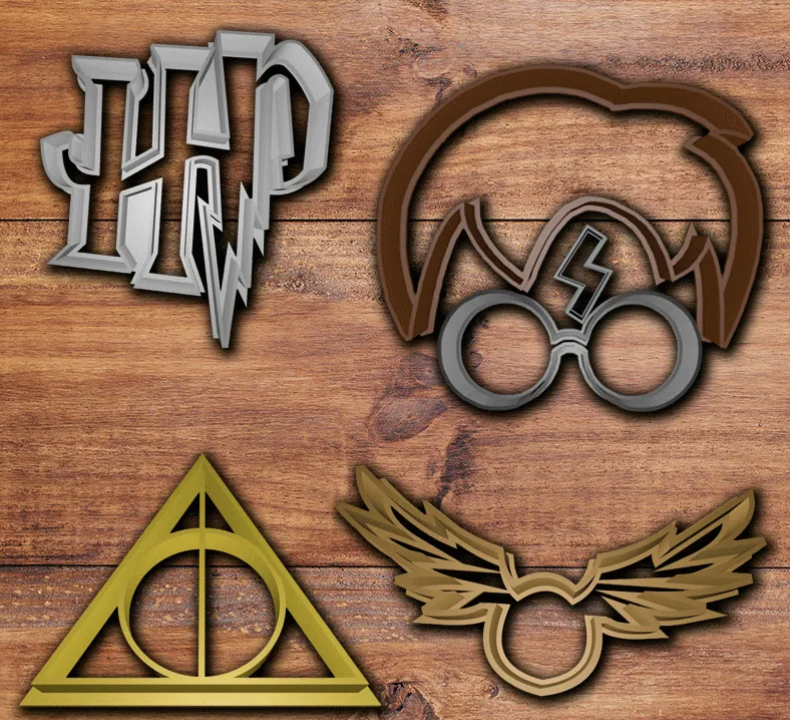 Harry Potter Set 1 Cookie Cutter Set of 5 Cookie Cutters Canada