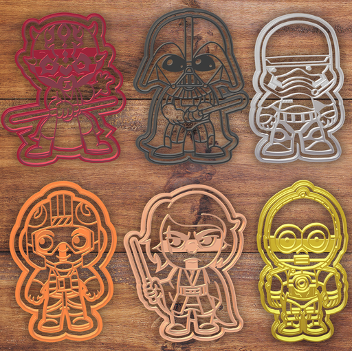 Star Wars 1 Cookie Cutter Set of 6 Cookie Cutters Canada