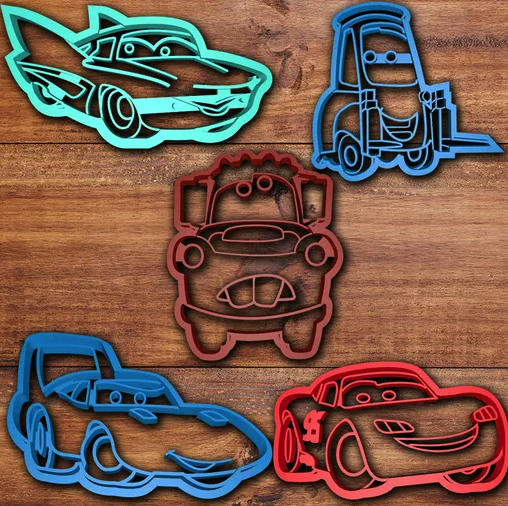 Cars Movie Cookie Cutter Set of 5 - Cookie Cutters Canada