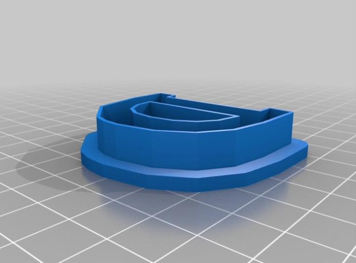 "D" Upper Case Cookie Cutter Cookie Cutters Canada
